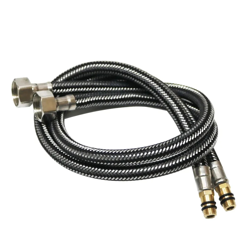 Basin Mixer Tap - G1/2 Tube tuyau en acier inoxydable