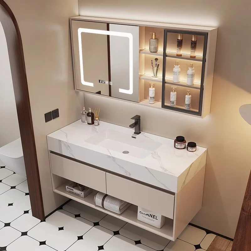 Home Bathroom Vanity Combo - Vanité de salle de bain moderne,