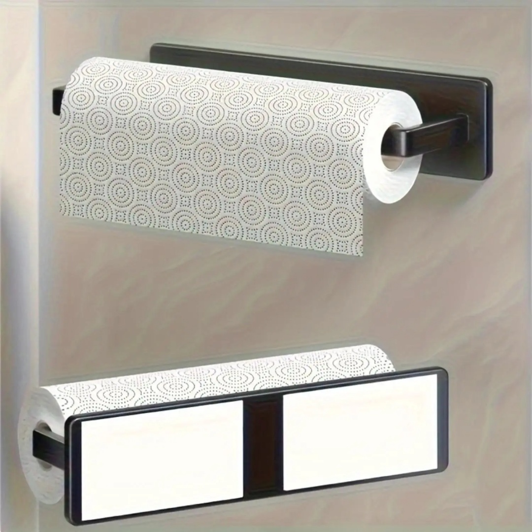 Home Essentials Bathroom Storage - Porte-serviettes mural, sans perçage, indispensable pour