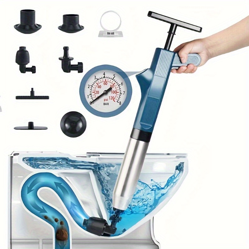 Plunger Toilet - Ensemble d'outils de nettoyage de canalisations,