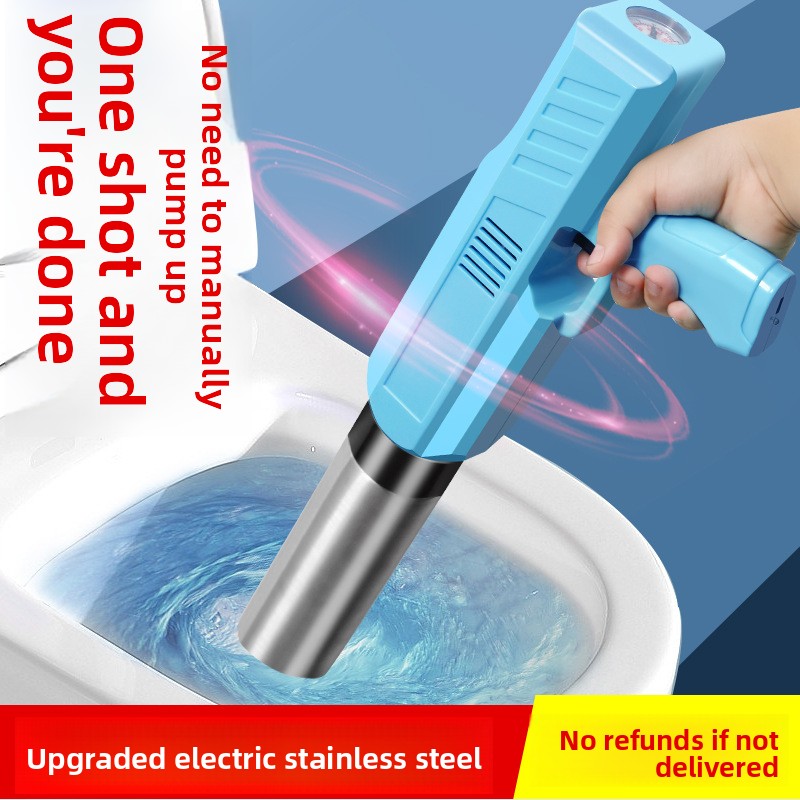 Plunger Toilet - Déboucheur de toilettes électrique, déboucheur de