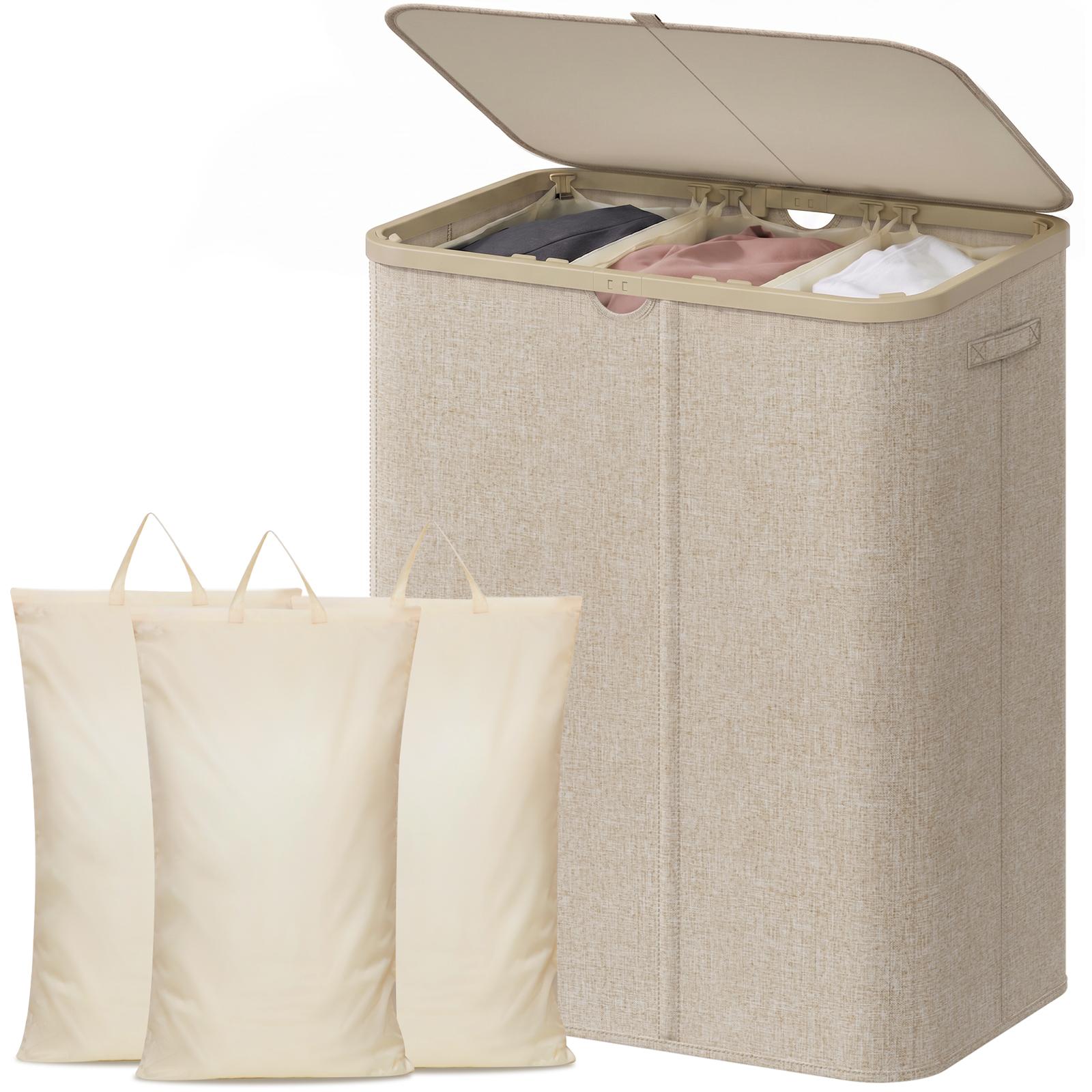 Home Essentials Bathroom Storage - Panier à linge en plastique extra