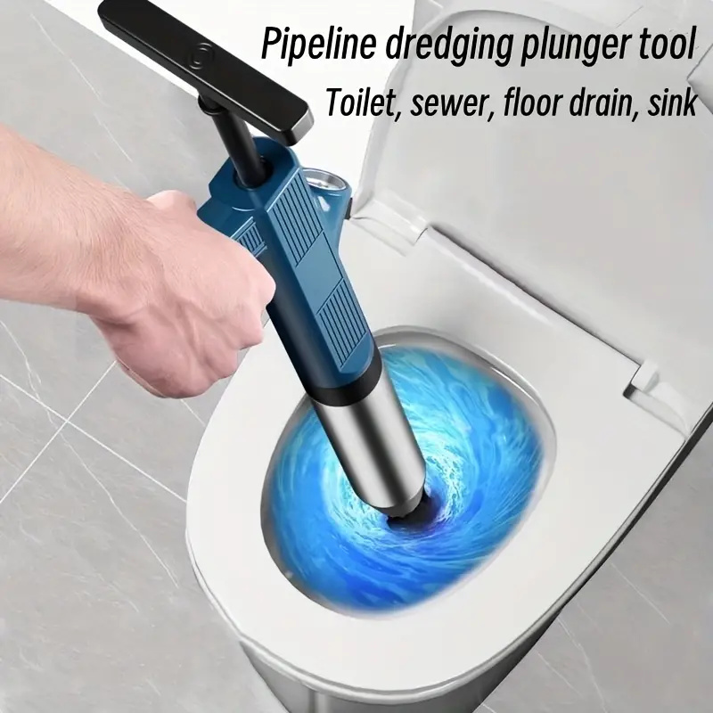Plunger Toilet - 1 ensemble d'outils de nettoyage de