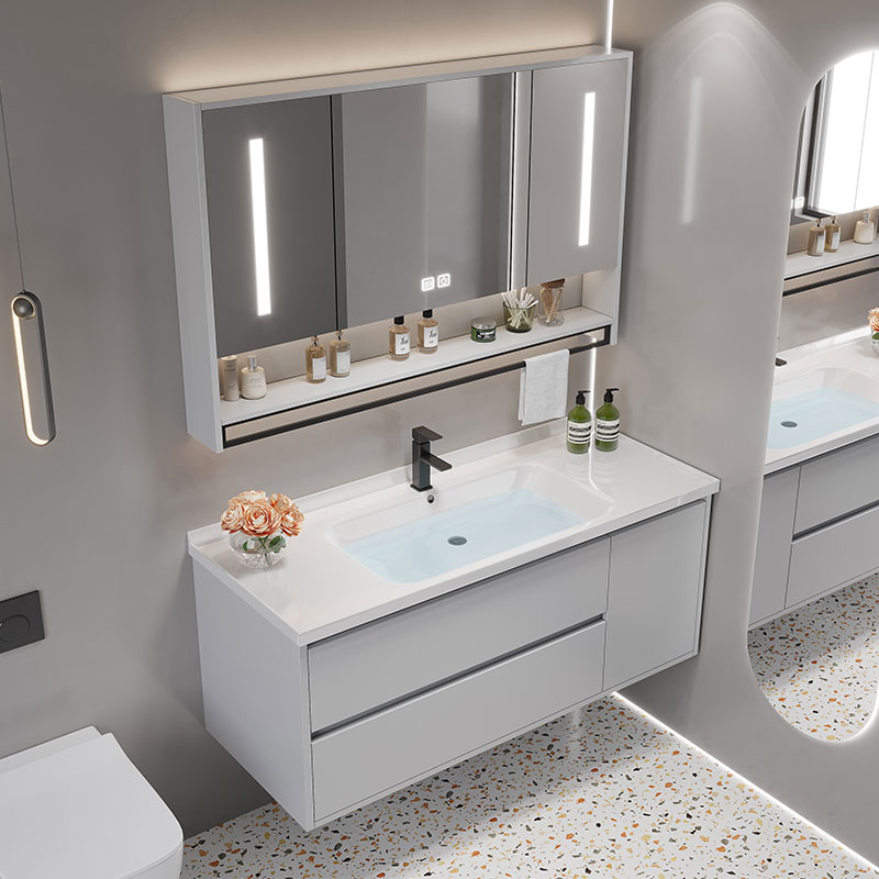 Cloison Vintage salle de bain  - Home Bathroom Vanity Combo avis et prix