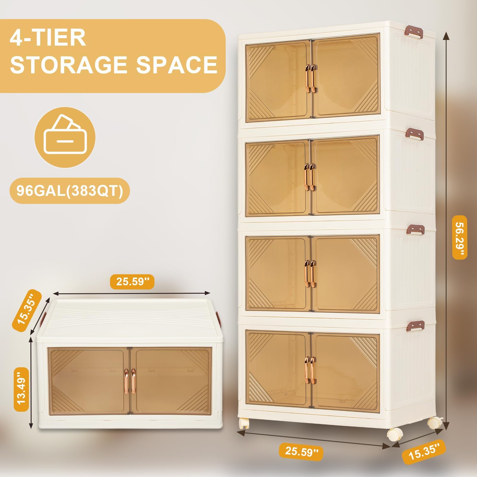 Bacs de rangement roulants à 4 - Home Essentials Bathroom Storage avis et prix