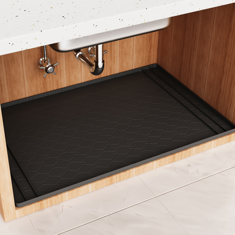Tapis en silicone sous l'évier - Home Essentials Bathroom Storage avis et prix