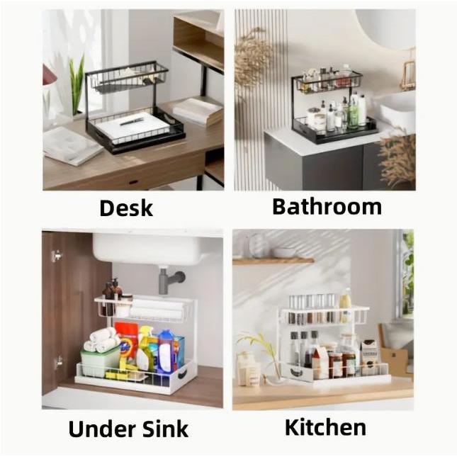 Organisateur de placard coulis - Home Bathroom Organizer avis et prix