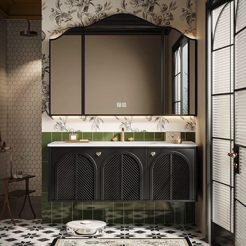 Armoire de salle de bain uniqu - Home Bathroom Vanity Combo avis et prix