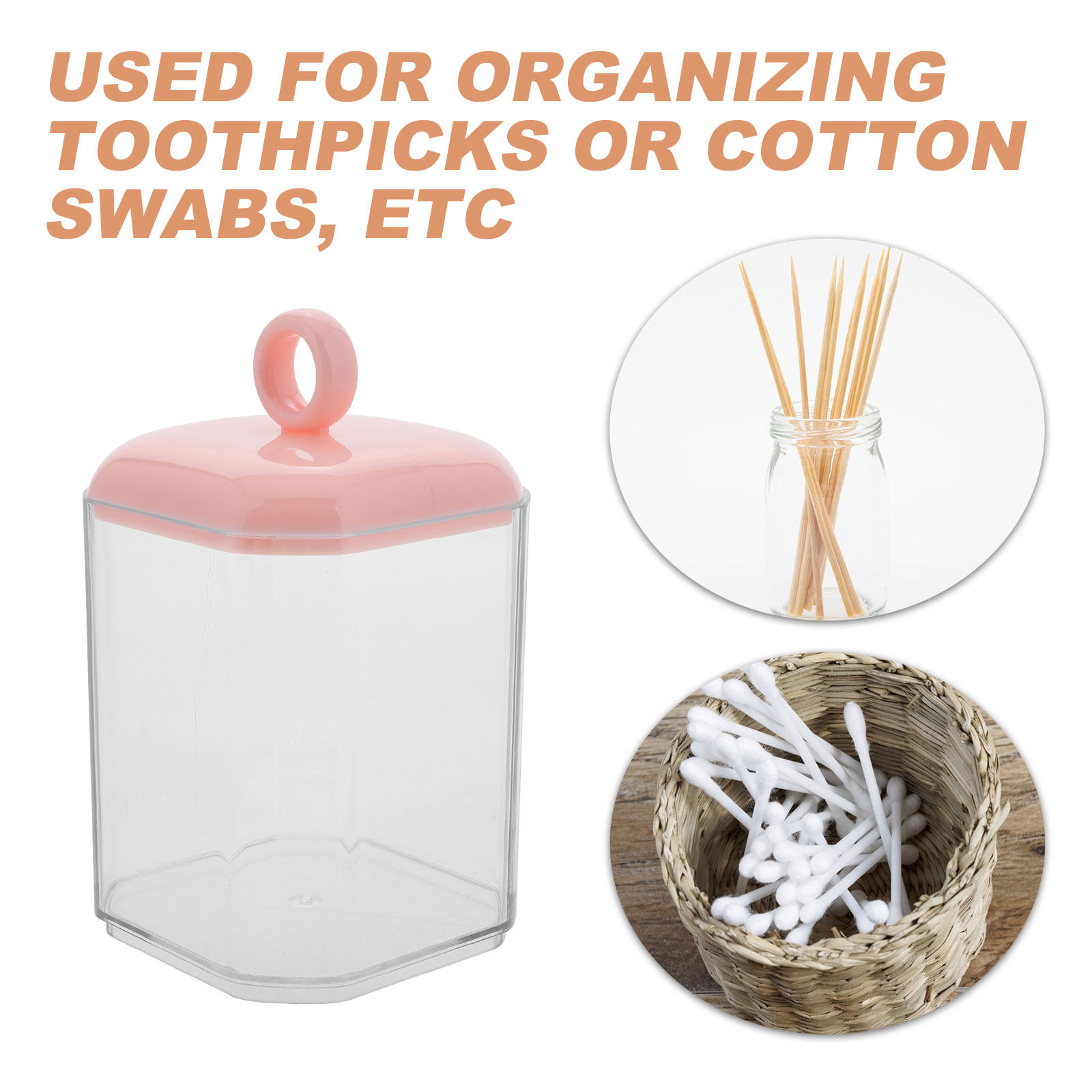 Boîte de rangement pour cotons - Home Essentials Bathroom Storage avis et prix