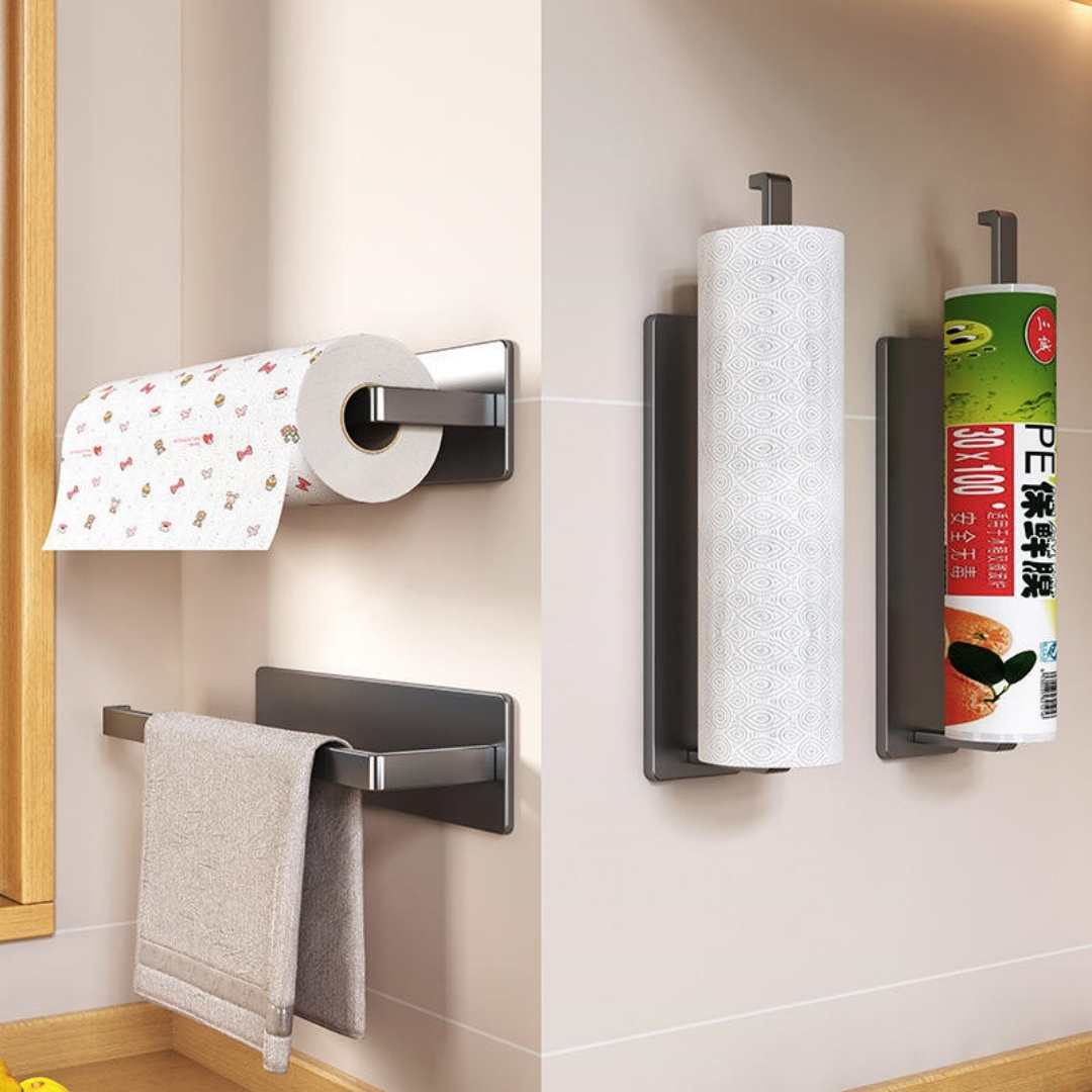 Porte-serviettes mural, sans p - Home Essentials Bathroom Storage avis et prix