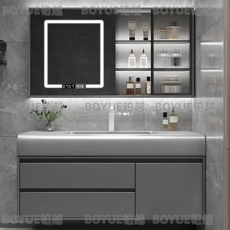 Meuble-lavabo intelligent de l - Home Bathroom Vanity Combo avis et prix