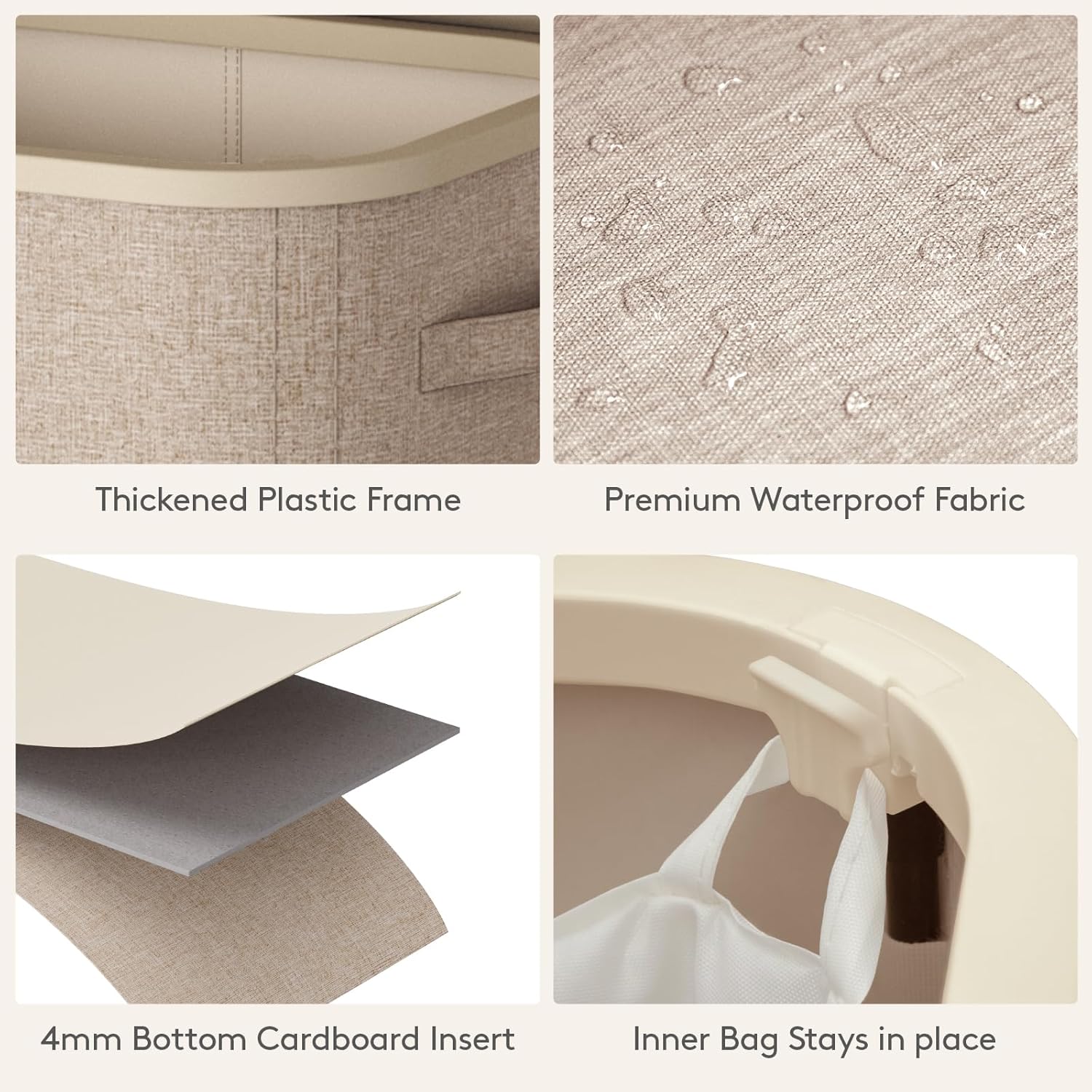 Panier à linge en plastique ex - Home Essentials Bathroom Storage avis et prix