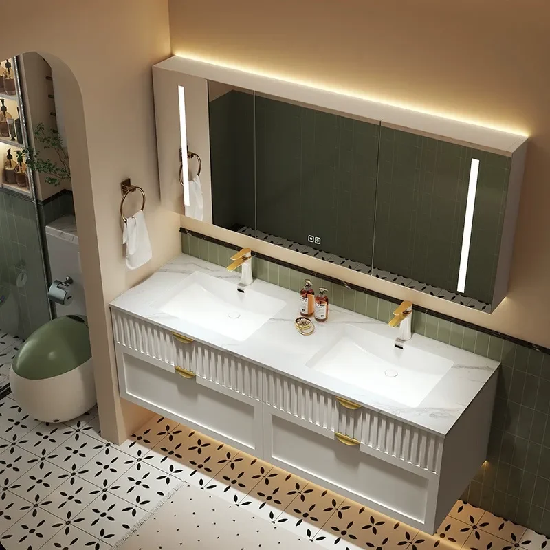 Meuble de salle de bain style  - Home Bathroom Vanity Combo avis et prix