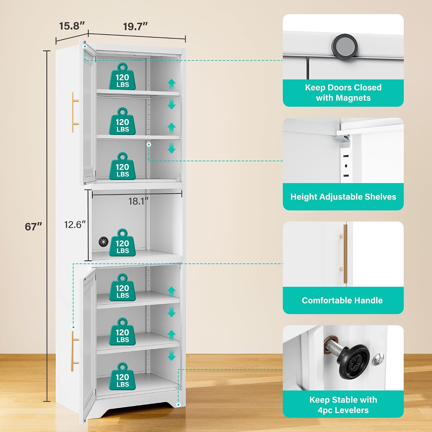 Armoire de rangement étroite d - Home Bathroom Organizer avis et prix