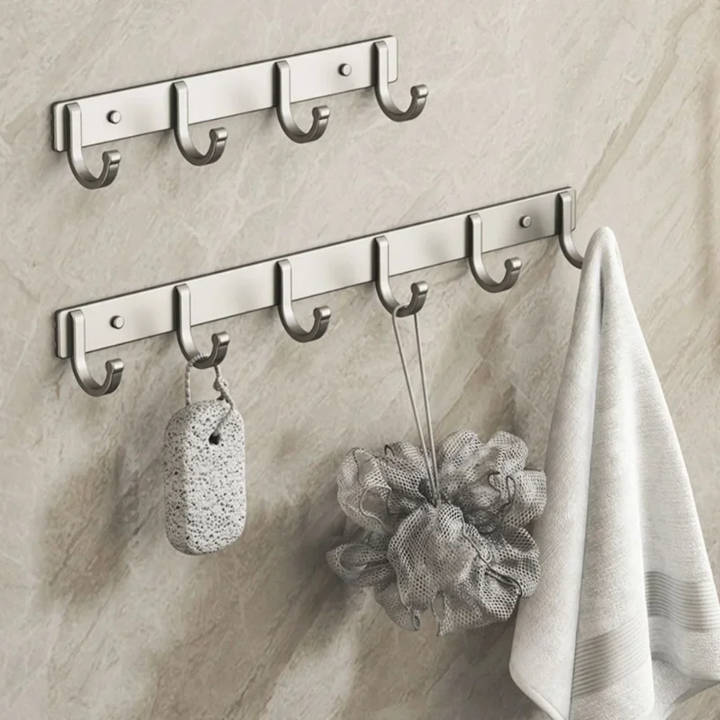 Porte-manteaux mural en alumin - Home Bathroom Organizer avis et prix