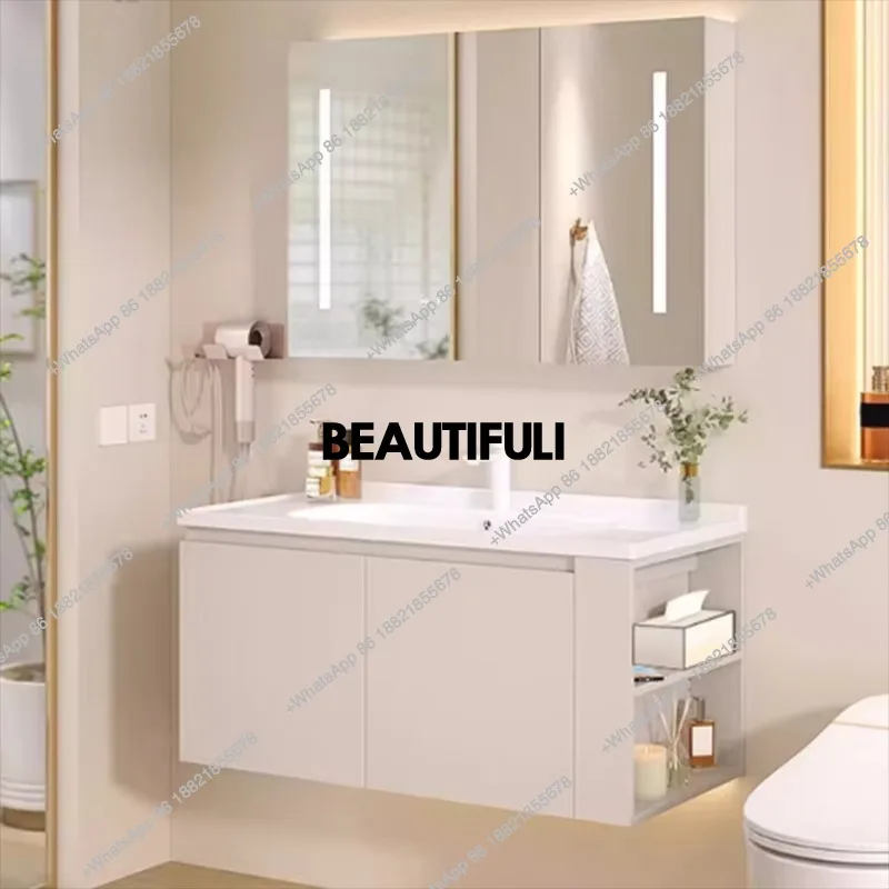 A17 miroir De toilette Armoire - Home Bathroom Vanity Combo avis et prix