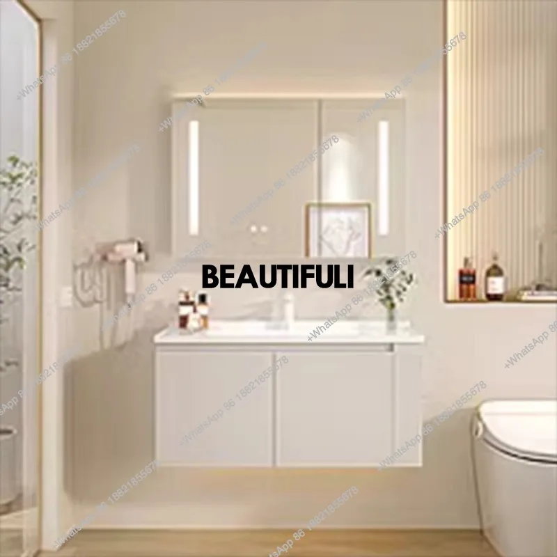 A17 miroir De toilette Armoire - Home Bathroom Vanity Combo avis et prix