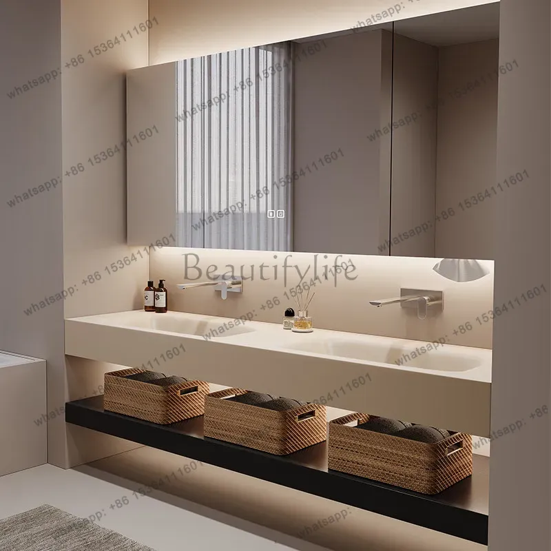 Meuble de rangement de salle d - Home Bathroom Vanity Combo avis et prix