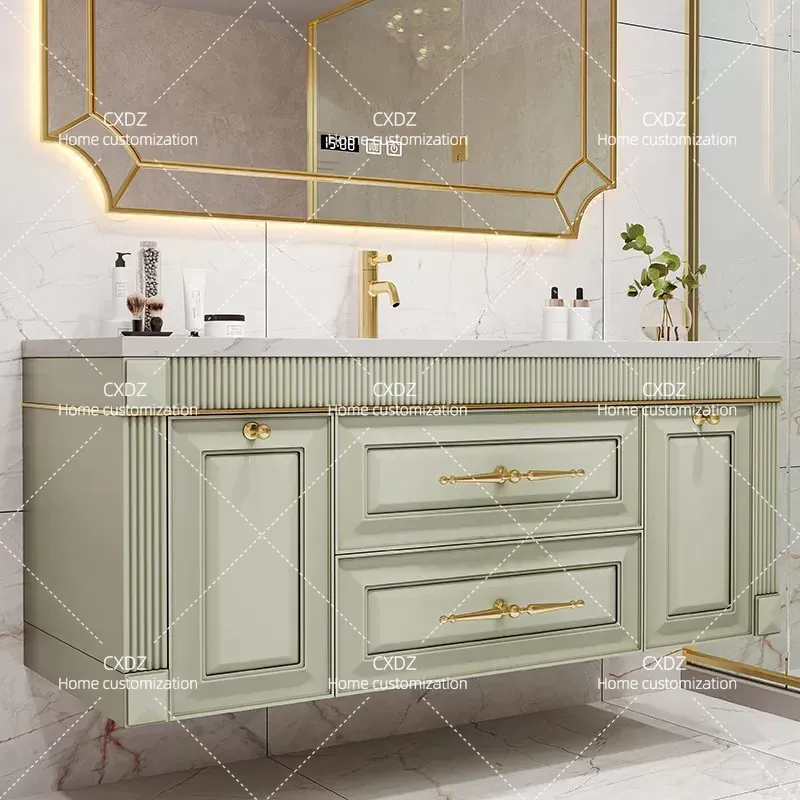 Meuble de salle de bain modern - Home Bathroom Vanity Combo avis et prix